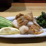 葵 - ベビーホタテ酢みそ