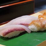 葵 - はまち、赤貝