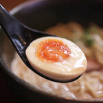 小麦と焼きあご すぐれ - 味玉☆