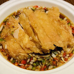 Kenkou Chuukaan Seiren - さっぱり葱だれの油淋鶏
