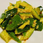 Cucumber with bean sauce