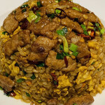 beef green onion fried rice