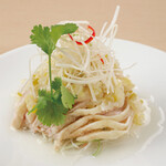Kenkou Chuukaan Seiren - 蒸し鶏の葱生姜ソース