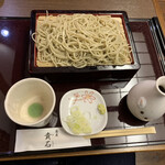 蕎麦貴石 - ハニートーストは蕎麦を食べ終わったタイミングで持って来てくれました。