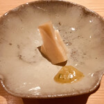 鮨 さかい - 鹿児島の筍 木の芽味噌