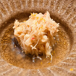 鮨 さかい - 噴火湾の毛蟹