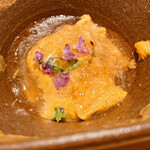 鮨 さかい - ムラサキウニ ジュレ