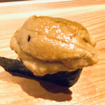 鮨 さかい - ハダテのウニ