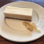 Artegio dining - アールグレイのチーズケーキ