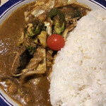 カリーライス専門店エチオピア - 野菜カレー（970円）