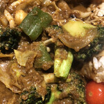 カリーライス専門店エチオピア - ブロッコリーごろごろ