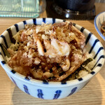 Yashima - ゲソ揚げ丼、旨かった。