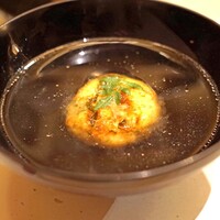 ふじ原 - 筍と蕗と若布の飛竜頭のお椀