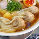 らぁ麺 紫陽花 - わんたん