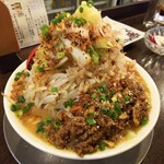 金町製麺 - 濃厚キーマカレー二郎