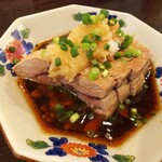 金町製麺 - 本マグロの煮物