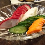 金町製麺 - 漬物