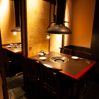 3密対策万全の完全個室