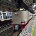 東海軒 - サンライズ瀬戸号に乗車し岡山で下車、そこから新幹線で乗り換えて広島に帰りました。