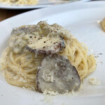 リトルネスト - 自家製ベーコンと安納芋のクリームソース