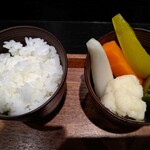 cuud - ご飯とピックルス