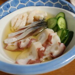 味処酒房なかむら - 酢の物盛り 2021.3月