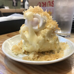 天ぷらと海鮮 ニューツルマツ - ポテトサラダとろ玉トッピング