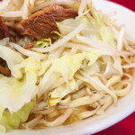 ラーメン二郎 - ヤサイ（そのまま）