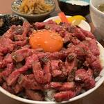 Roast beef yukke bowl