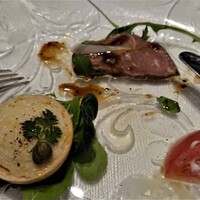 サバティーニ・ディ・フィレンツェ 東京店 - 前菜、あっと写真撮る前に手を付けちゃったｗ