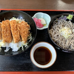 Daihachi Soba - ミニソースかつ丼セット