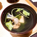 わたべ - ⚫肝吸いも肝をあぶり、丁寧