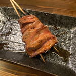 串ヤキ炭ヤ - 若鶏 白レバーこれはヤバかった……  たま鳥さんの味に近い。