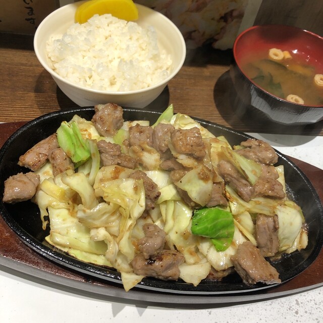 にんにく亭 入山瀬 定食 食堂 食べログ