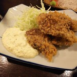 金町製麺 - 本マグロのフライ