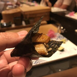 鮓 きずな - 焼き穴子 おにぎり風 宮城 一番海苔