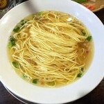 金町製麺 - 紅ズワイ蟹出汁塩かけそば　800円