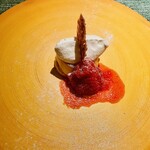 蒼 - 丸ごと紅ほっぺとジャージーミルクのプリン