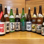 日本酒當地酒各種600日元~