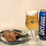 幸楽苑のからあげ家 - 料理写真:唐揚げでドライクールをゴクゴク！