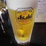 毛家麺店 - 生ビール