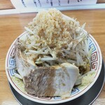 麺屋十郎兵衛 - 煮干十郎（汁なし・全部増し）