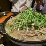 キッチン はる - 鴨鍋〆の和蕎麦(3人前)