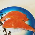 回転寿司すノ家 - サーモン