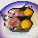 回転寿司すノ家 - うずら鉄火