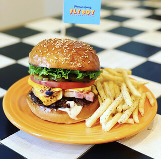 FLY BOY BURGER & COFFEE restaurant in Fukushima, Japan