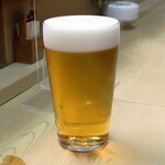 家庭料理 小川 - スーパードライ生ビール