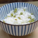 家庭料理 小川 - 豆ごはん
