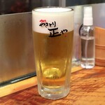 やきとり 正や - 熟全生ビール