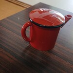 浜のそば - 蕎麦湯